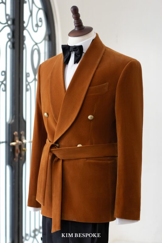 Burnt Orange Tuxedo | Unique and distinctive appearance