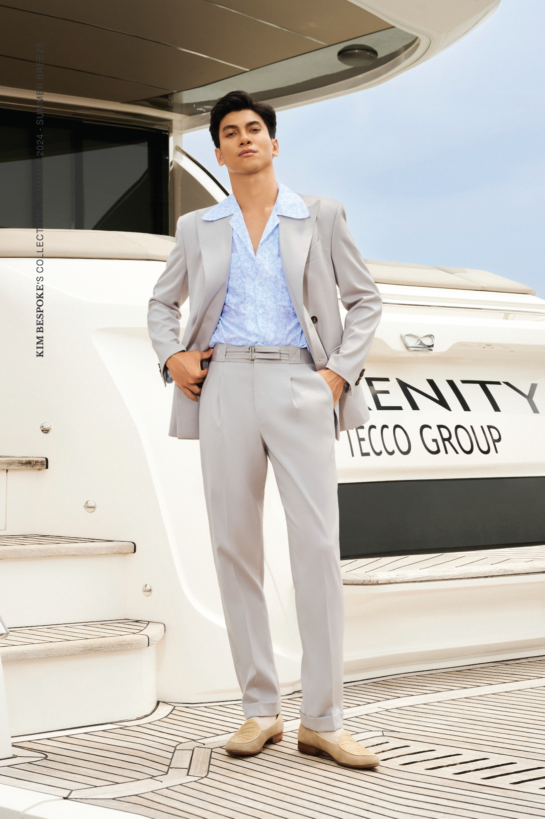 SUMMER BREEZE | LIGHT GRAY SUIT - THE BEAUTY OF MINIMALIST TONES - Image 2