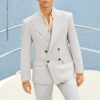 SUMMER BREEZE | LIGHT GRAY SUIT - THE BEAUTY OF MINIMALIST TONES